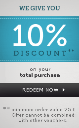 Redeem your 10% voucher now