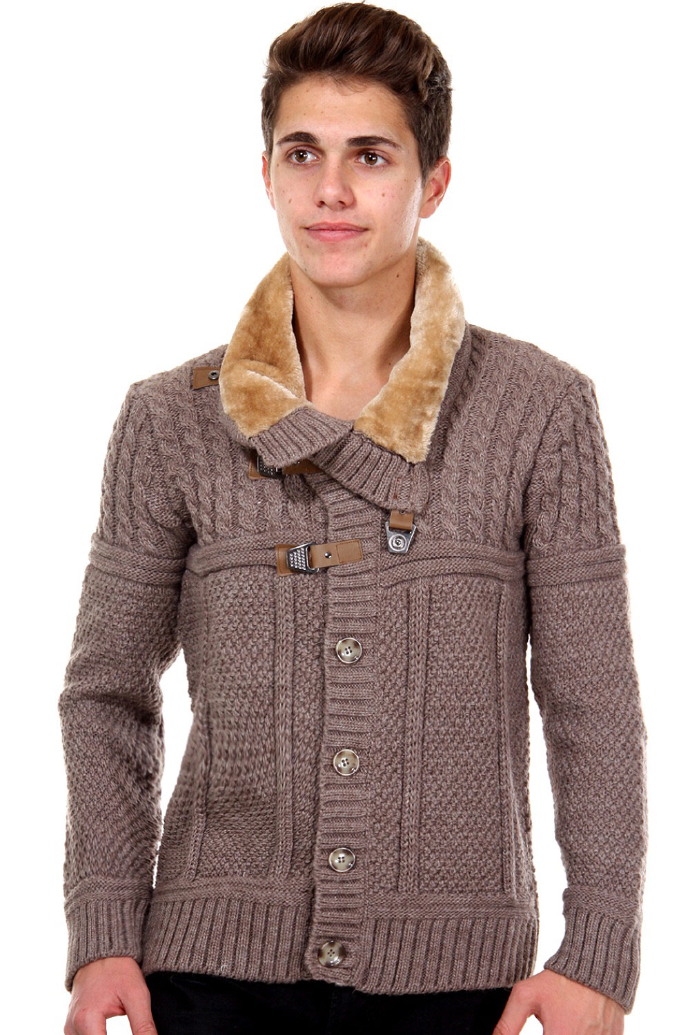 R-NEAL cardigan slim fit at oboy.com