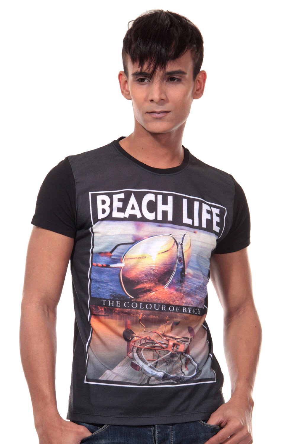 R-NEAL t-shirt r-neck slim fit at oboy.com