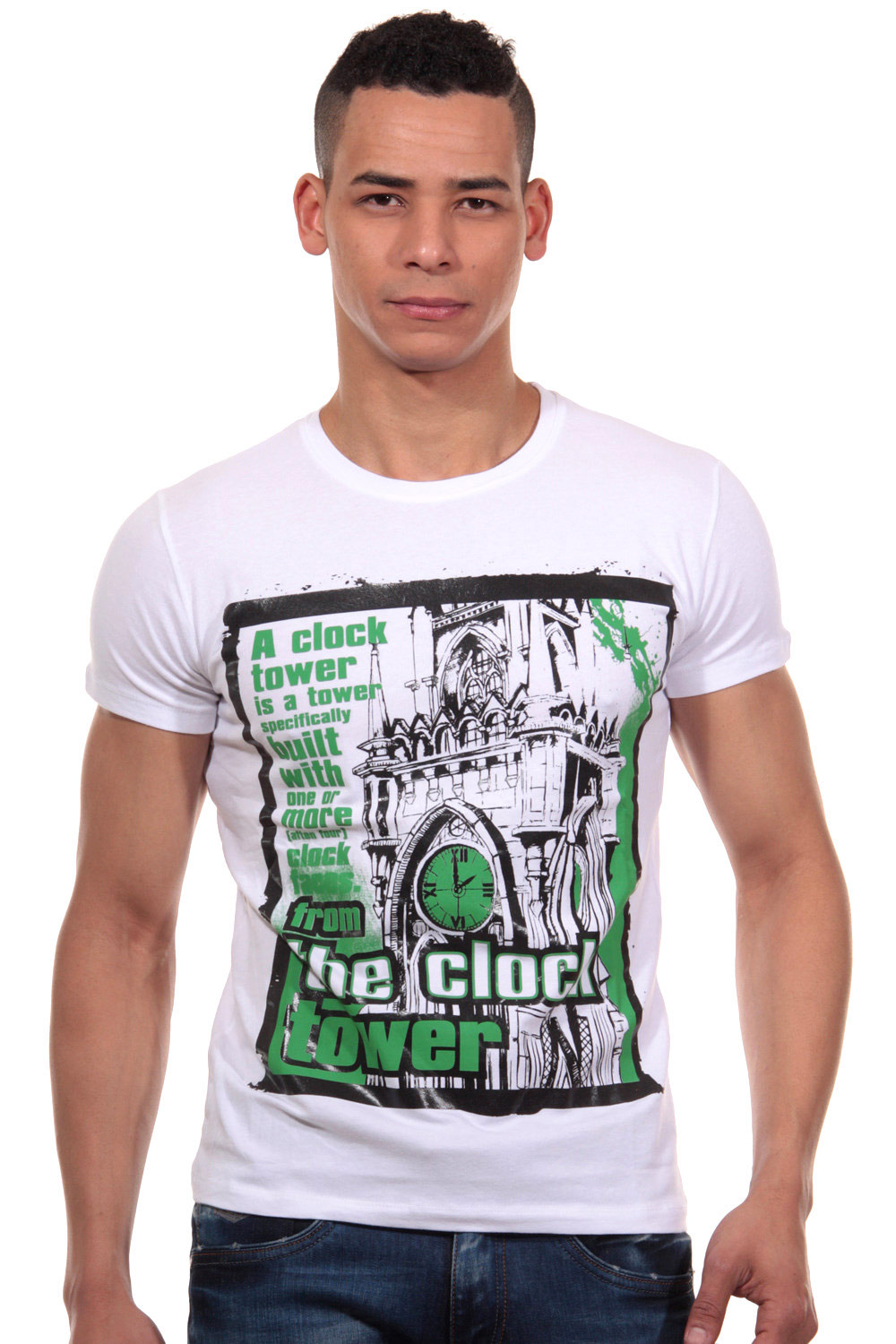 R-NEAL t-shirt r-neck slim fit at oboy.com