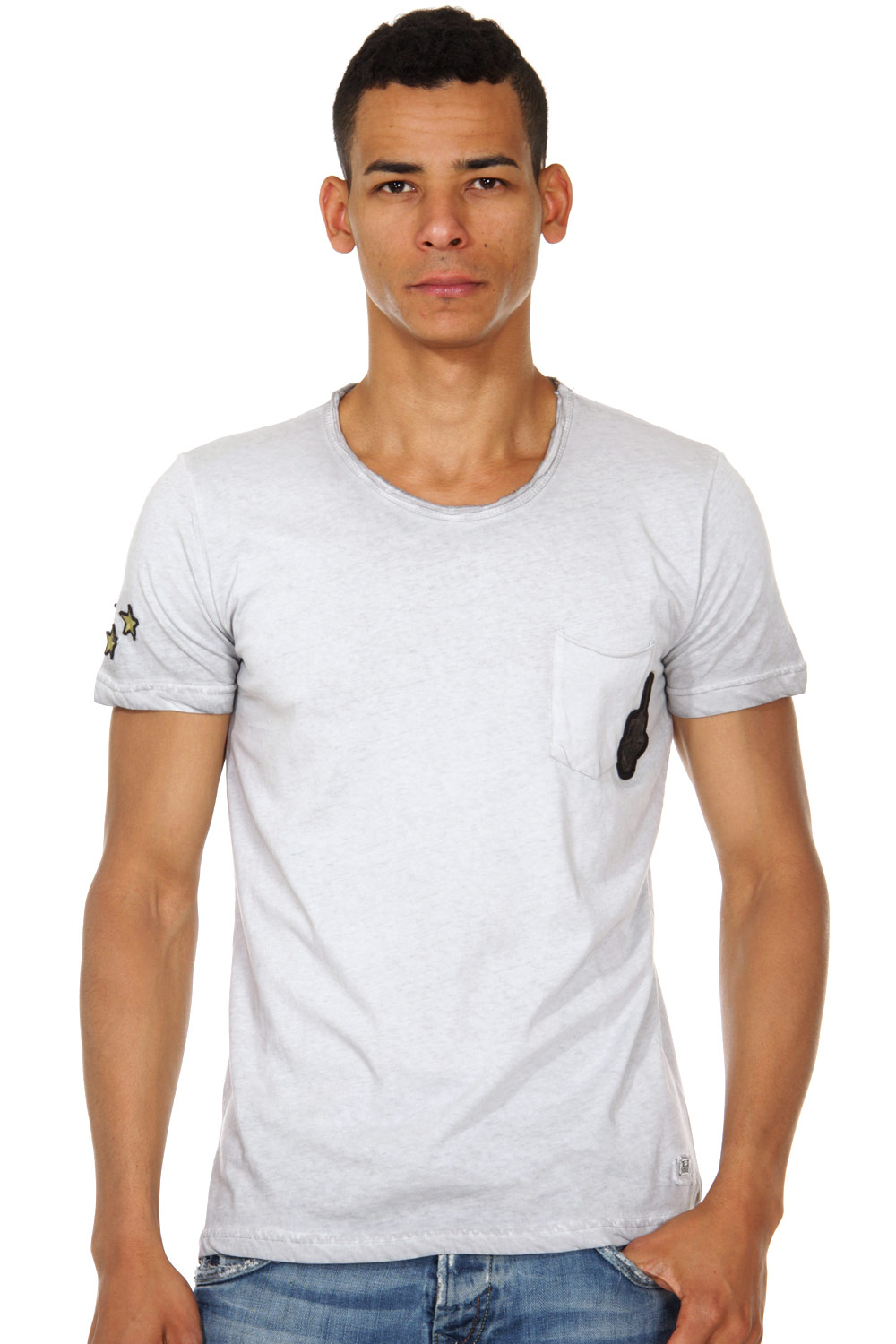 R-NEAL t-shirt r-neck slim fit at oboy.com
