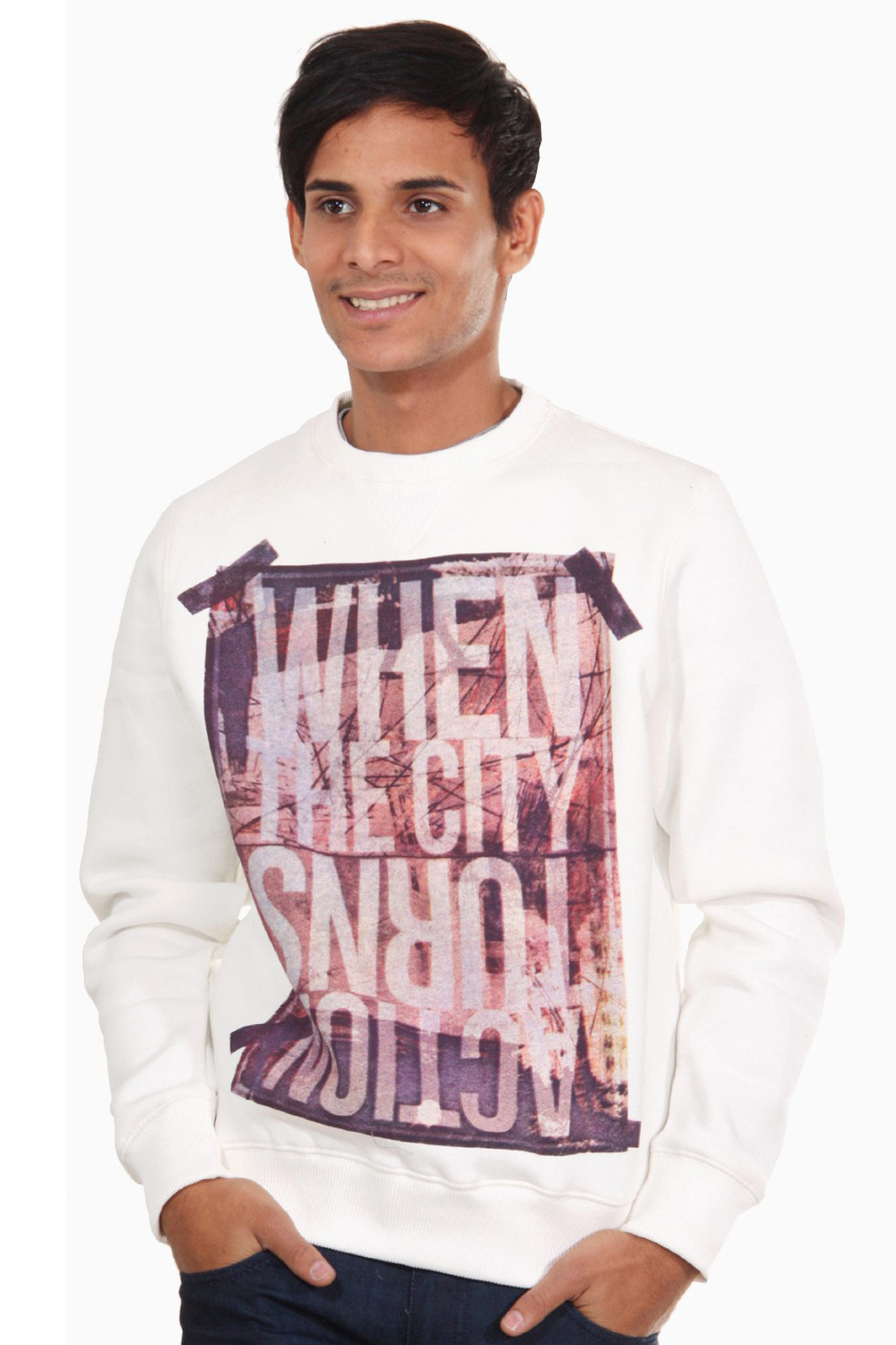 R-NEAL sweater r-neck regular fit at oboy.com