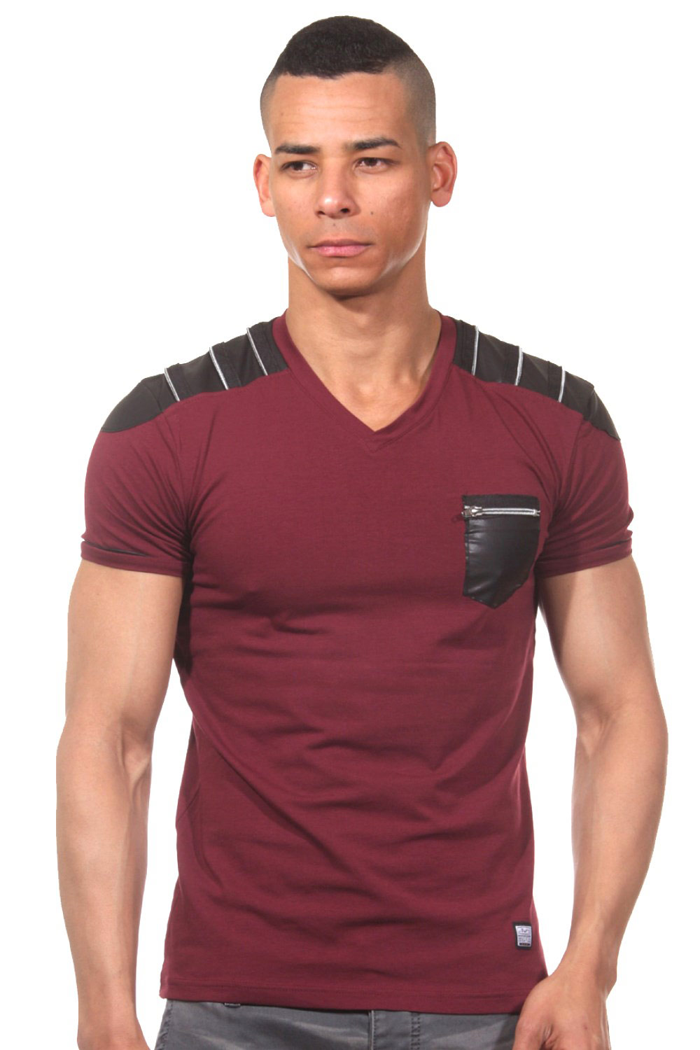 ISR t-shirt v-neck at oboy.com