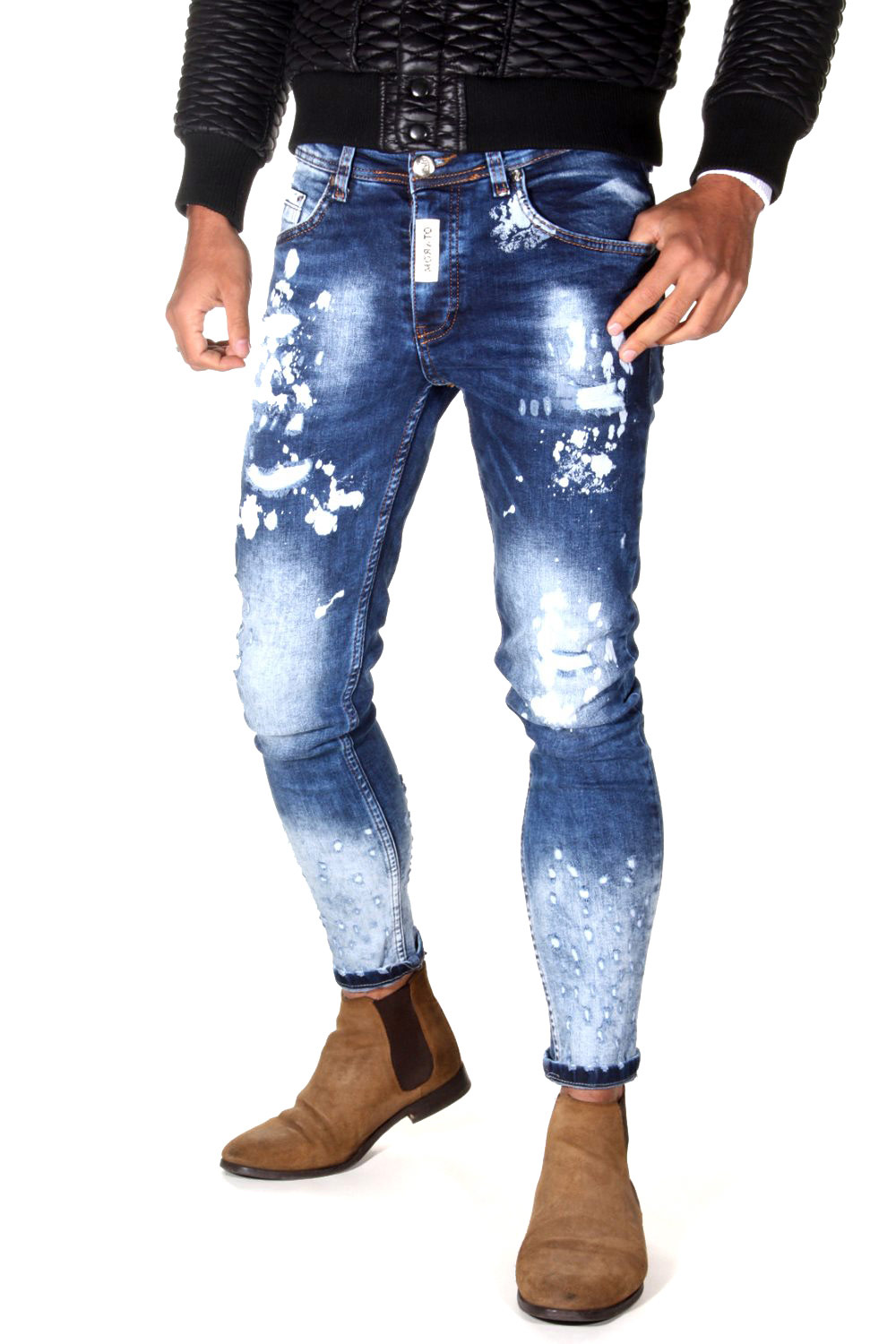 BRIGHT ankle jeans at oboy.com