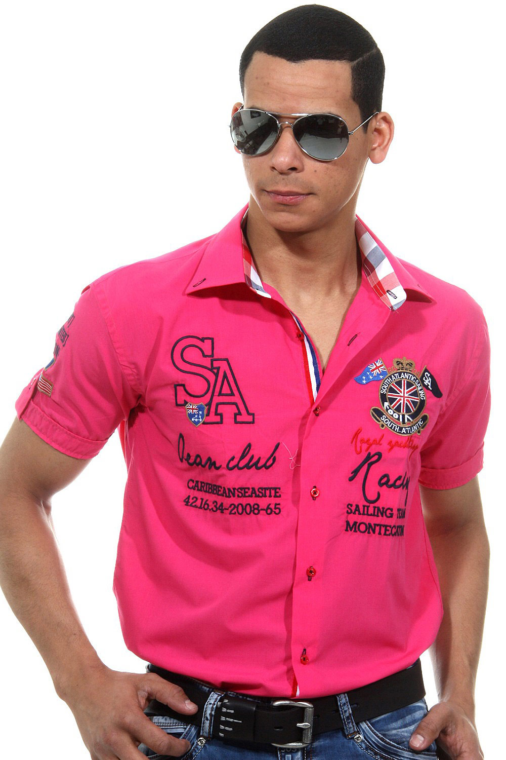 Bright short sleeve best sale shirts