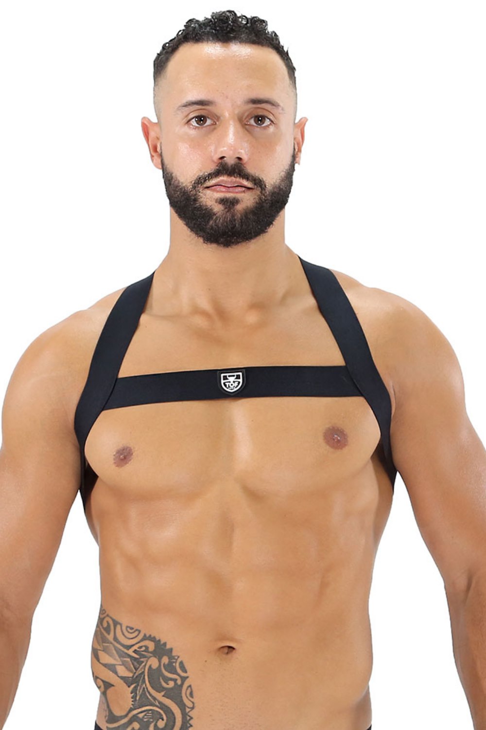 TOF PARIS Fetish elastic harness at oboy.com