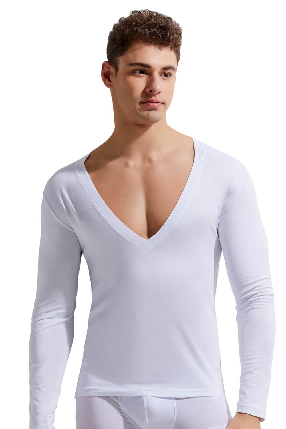 GAUVINE longsleeve V shirt at oboy.com