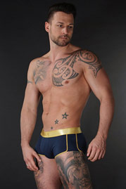 OBOY GOLD sprinter trunks at oboy.com