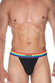 OBOY thong U134 RAINBOW at oboy.com