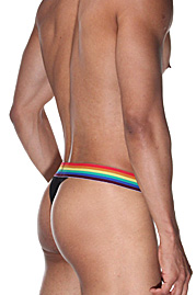 OBOY thong U134 RAINBOW at oboy.com