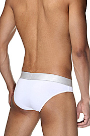 OBOY SILVER hip brief at oboy.com