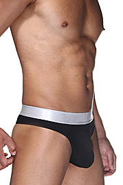 OBOY SILVER thong at oboy.com