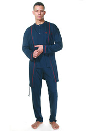 DOREANSE kimono&T-shirt & longpants SET at oboy.com