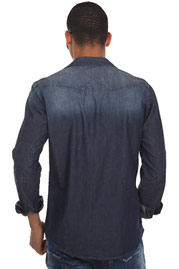XINT long sleeve jeansshirt regular fit at oboy.com