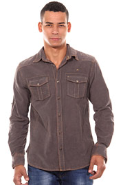 CAZADOR long sleeve shirt regular fit at oboy.com