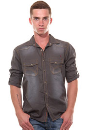 CAZADOR long sleeve shirt regular fit at oboy.com