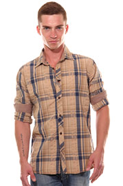 CAZADOR long sleeve shirt regular fit at oboy.com