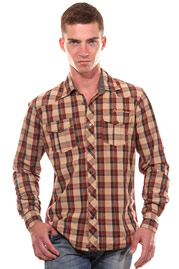 CAZADOR long sleeve shirt regular fit at oboy.com