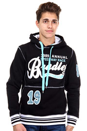 BRADLEY hoodie sweater regular fit at oboy.com