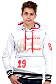 BRADLEY hoodie sweater regular fit at oboy.com