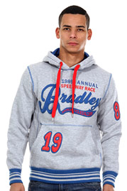 BRADLEY hoodie sweater regular fit at oboy.com