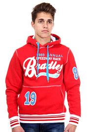 BRADLEY hoodie sweater regular fit at oboy.com
