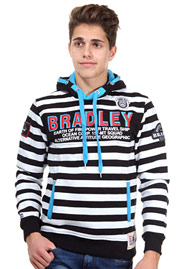 BRADLEY hoodie sweater regular fit at oboy.com