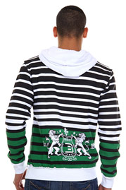 BRADLEY hoodie with zip regular fit at oboy.com