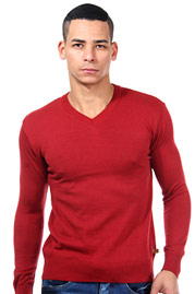 R-NEAL jumper v-neck slim fit at oboy.com