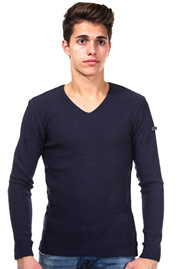 R-NEAL jumper v-neck slim fit at oboy.com