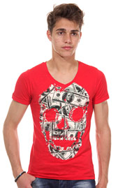 R-NEAL t-shirt v-neck slim fit at oboy.com