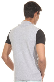 R-NEAL t-shirt shawl collar slim fit at oboy.com
