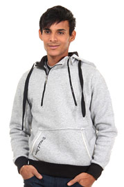 R-NEAL hoodie sweater with zip regular fit at oboy.com