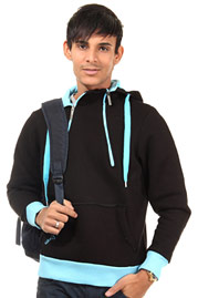 R-NEAL hoodie sweater with zip regular fit at oboy.com
