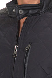 R-NEAL jacket with stand-up collar slim fit at oboy.com