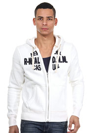 R-NEAL hoodie sweat jacket regular fit at oboy.com