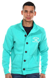 R-NEAL sweat jacket regular fit at oboy.com