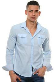 EXUMA long sleeve shirt slim fit at oboy.com