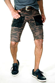 BRIGHT MORATO DENIM shorts at oboy.com
