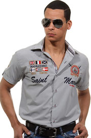 BRIGHT short sleeve shirt at oboy.com