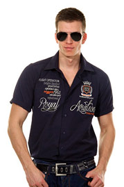 BRIGHT short sleeve shirt at oboy.com