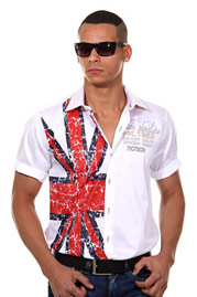 BRIGHT short sleeve shirt at oboy.com