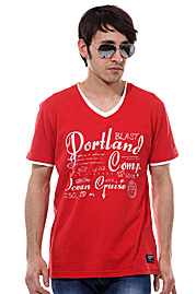 BLAST t-shirt v-neck at oboy.com