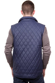 CATCH vest in valued leather look at oboy.com