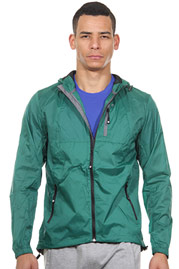 EXUMA ACTIVE hoodie running jacket slim fit at oboy.com