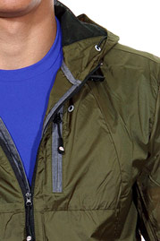 EXUMA ACTIVE hoodie running jacket slim fit at oboy.com