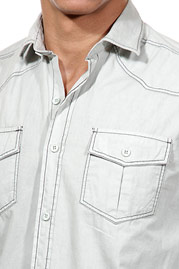 EXUMA long sleeve shirt slim fit at oboy.com