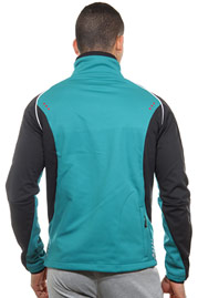 EXUMA ACTIVE softshell jacket with stand up collar slim fit at oboy.com