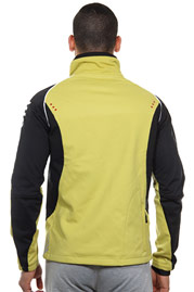 EXUMA ACTIVE softshell jacket with stand up collar slim fit at oboy.com