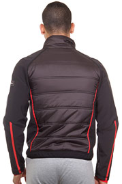 EXUMA ACTIVE softshell jacket with stand up collar slim fit at oboy.com